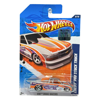 Hot Wheels HW Drag Racers Chevy Pro Stock Truck 1:64 Diecast Factory Sealed