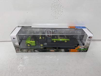 M2 Machines Auto Haulers 1960 Chevy C60 & 1968 Camaro SS CHASE 1:64 Diecast