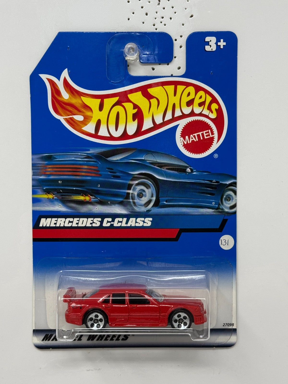 Hot Wheels Mercedes C-Class 1:64 Diecast Red