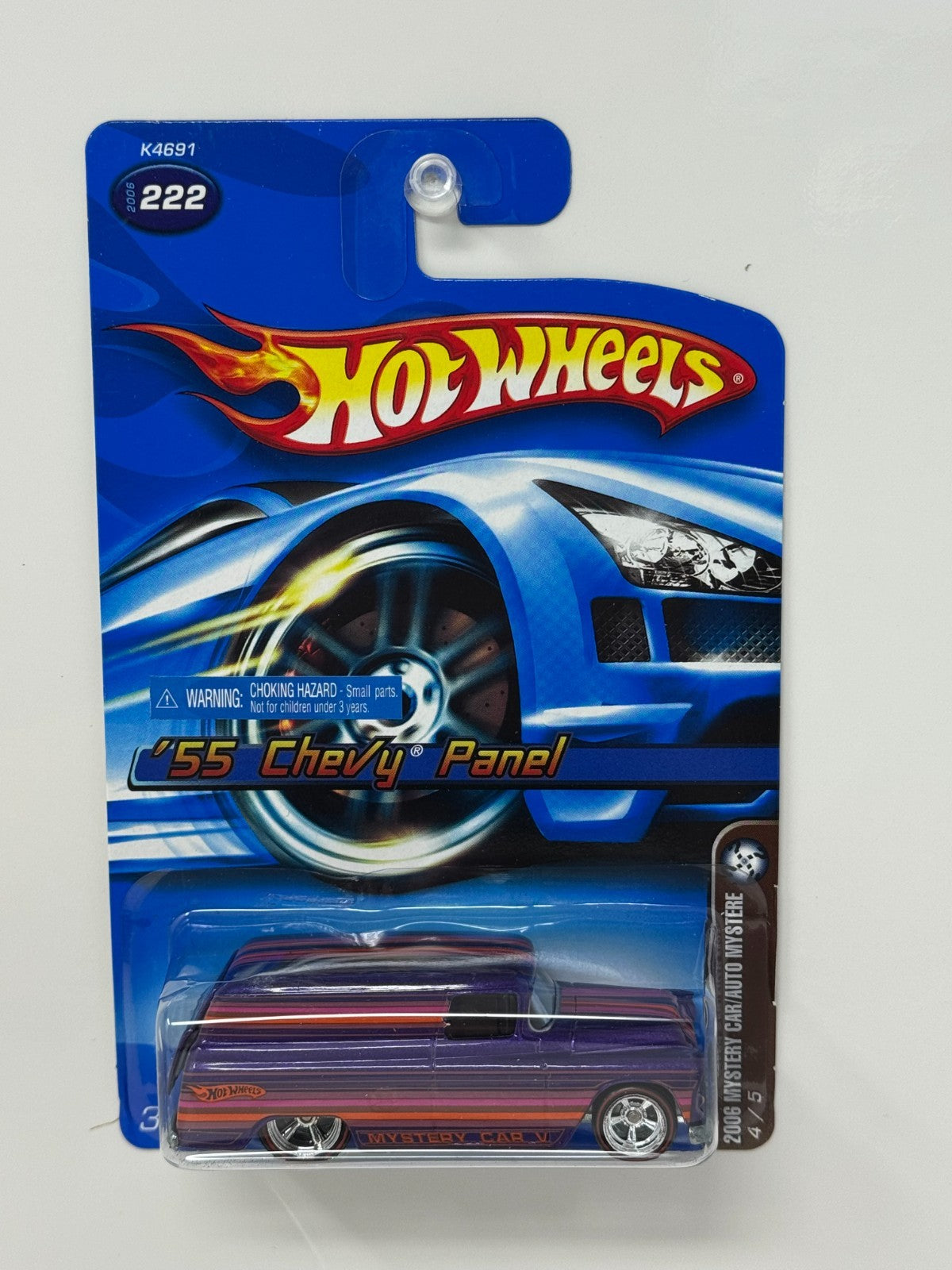 Hot Wheels 2006 Mystery Car 1955 Chevy Panel 1:64 Diecast