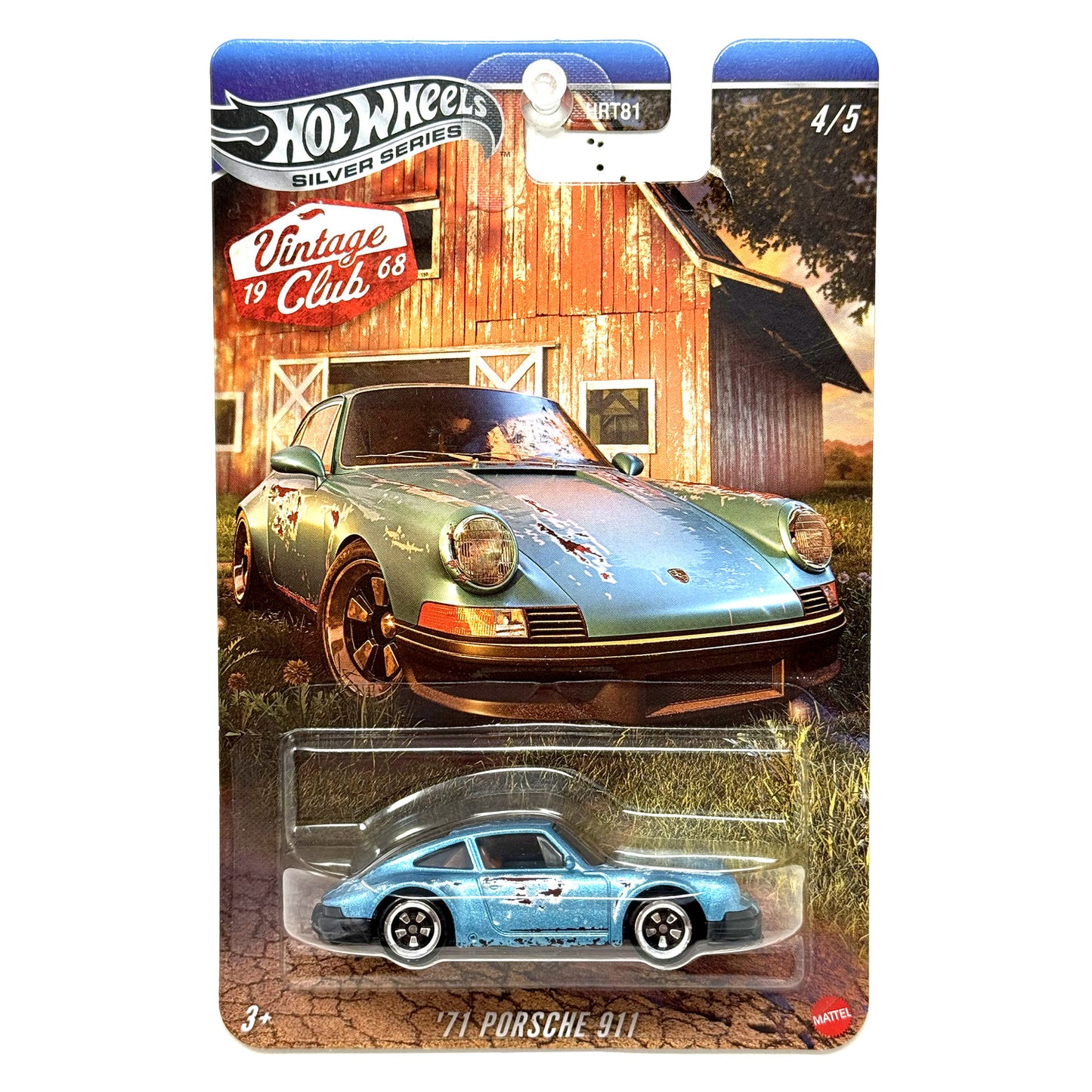Hot Wheels Vintage Club 1971 Porsche 911 1:64 Diecast