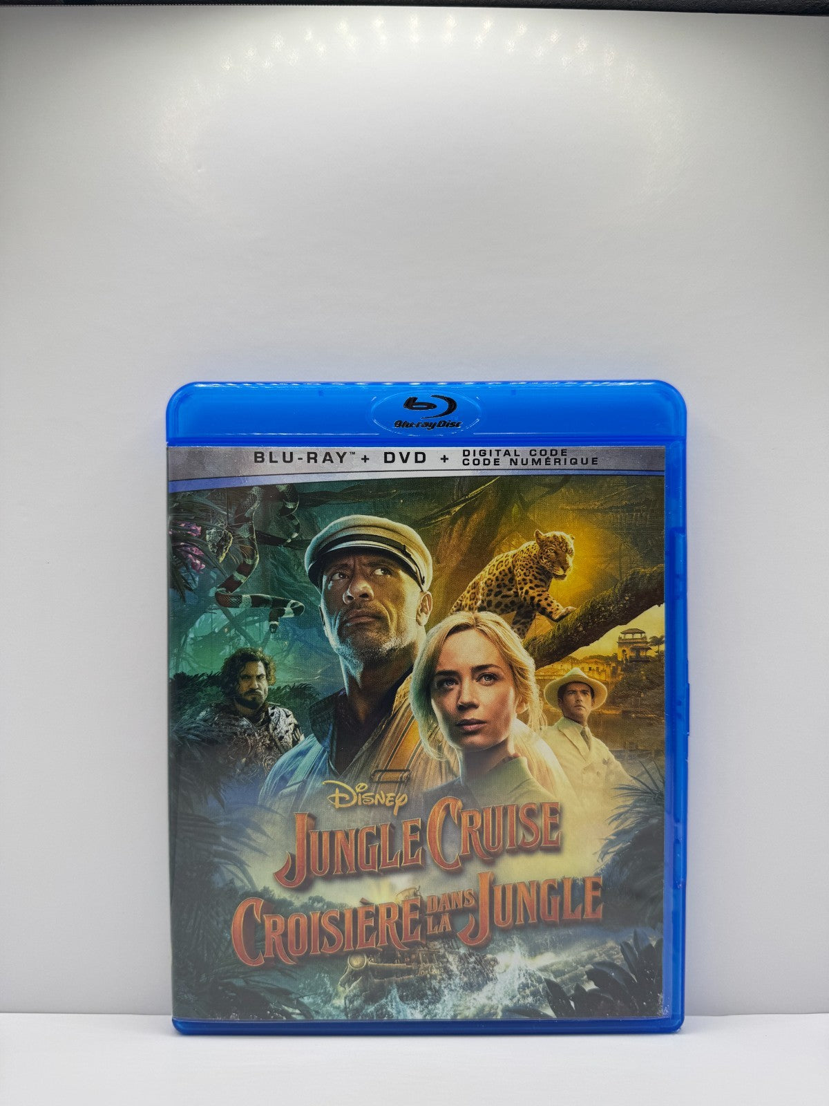 Jungle Cruise (Blu-ray) Disney Dwayne Johnson Adventure