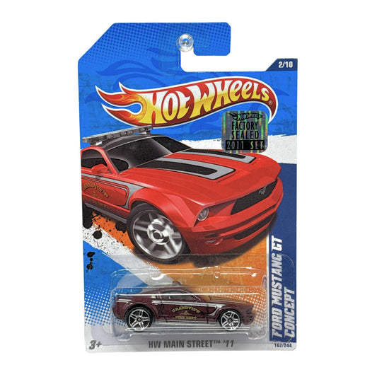 Hot Wheels Main Street Ford Mustang GT Concept 1:64 Diecast Factory Sealed