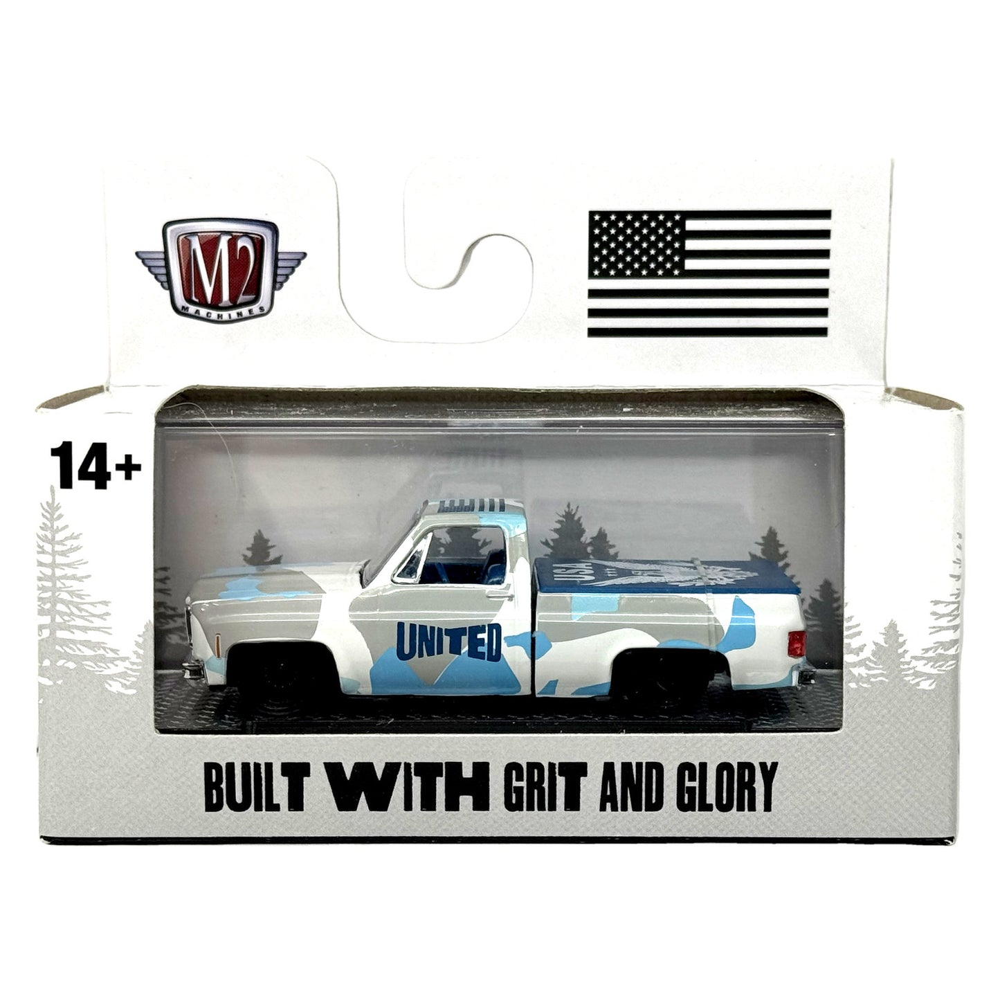 M2 Machines Grit & Glory 1980 Chevrolet Silverado 1:64 Diecast
