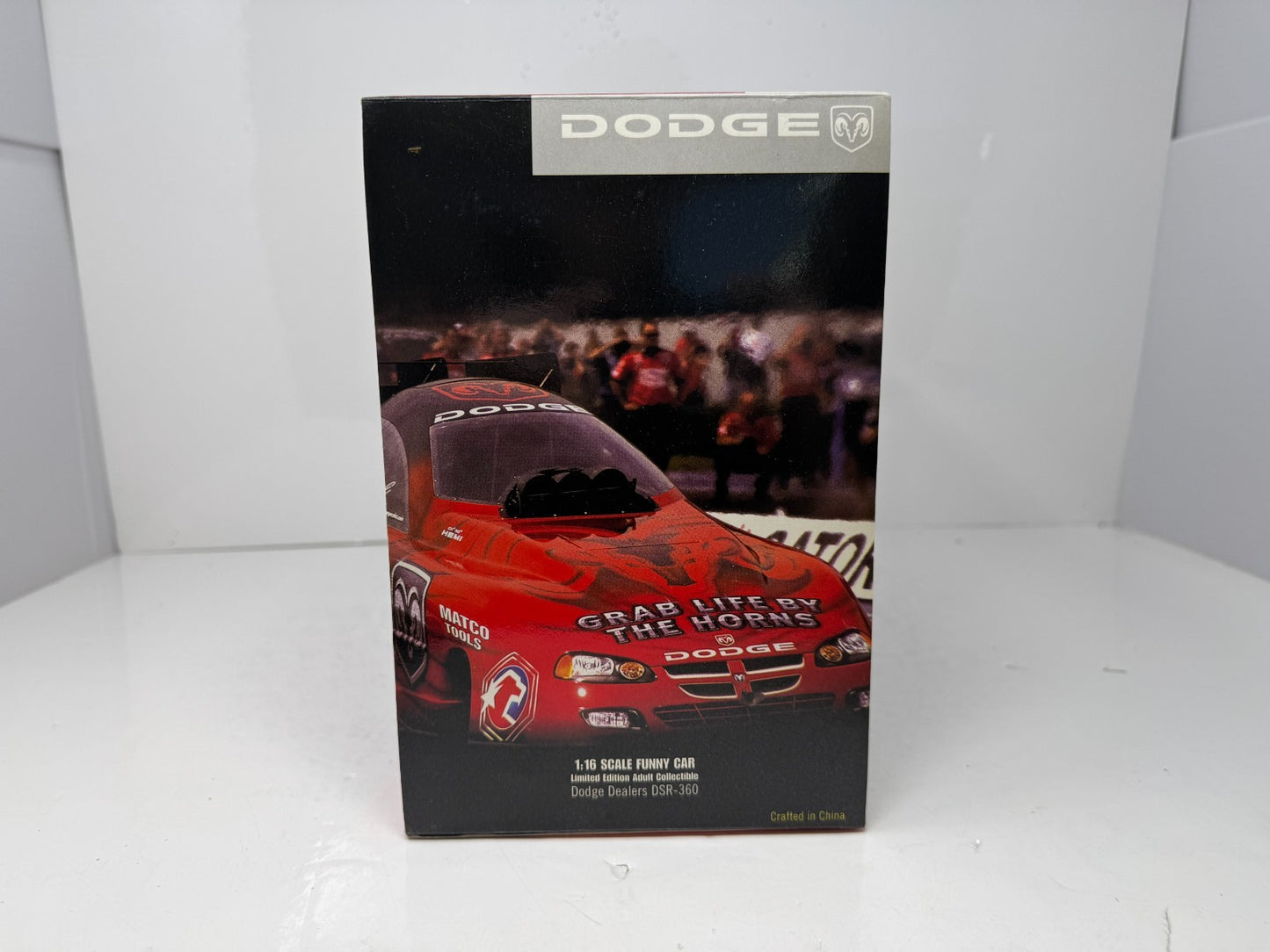 Milestone Gary Scelzi NHRA Dodge Dealer Dodge Funny Car 1:16 Scale