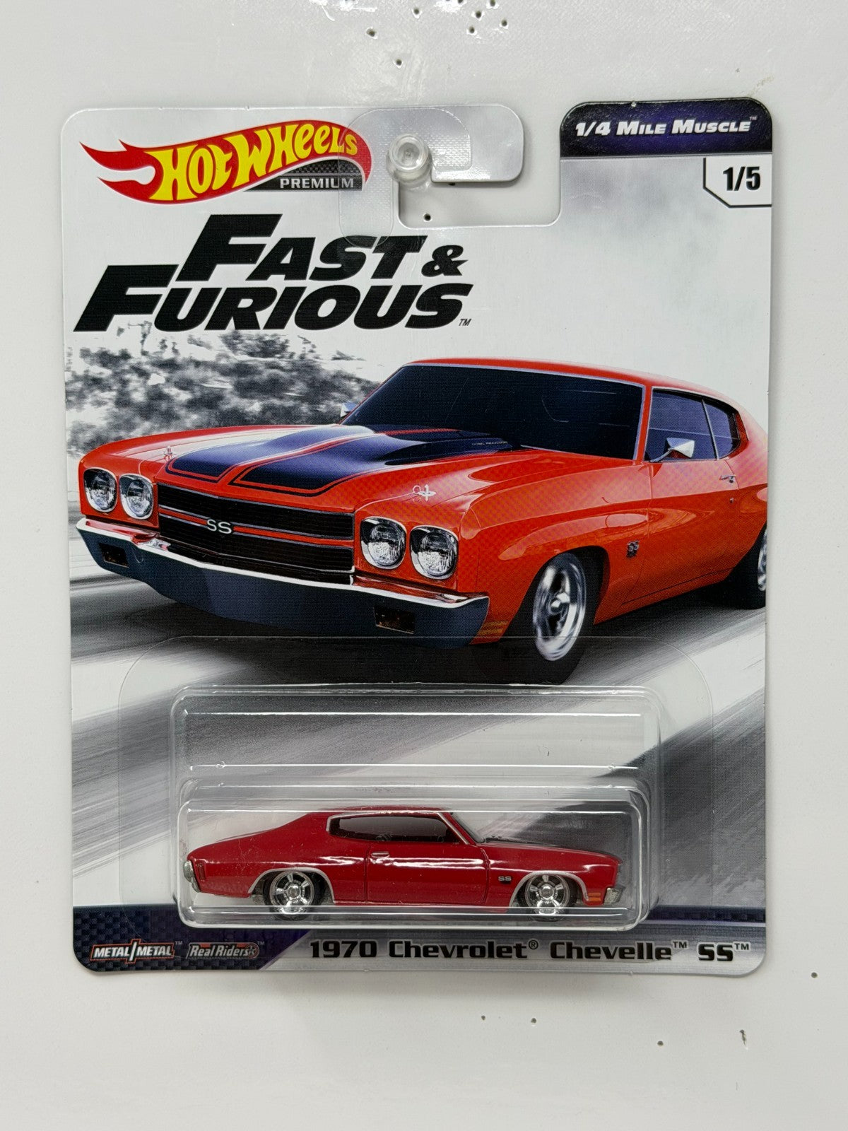 Hot Wheels Premium Fast & Furious 1970 Chevrolet Chevelle SS 1:64 Diecast