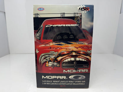 Milestone Gary Scelzi NHRA Oakley Red Camo Dodge Stratus Funny Car 1:16 Scale