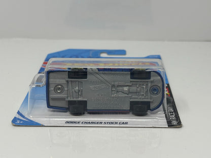 Hot Wheels Race Day Dodge Charger Stock Car 1:64 Diecast Blue