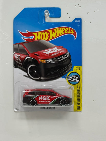 Hot Wheels Speed Graphics Honda Odyssey 1:64 Diecast