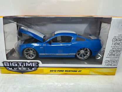 Jada Bigtime Muscle 2010 Ford Mustang GT 1:24 Diecast