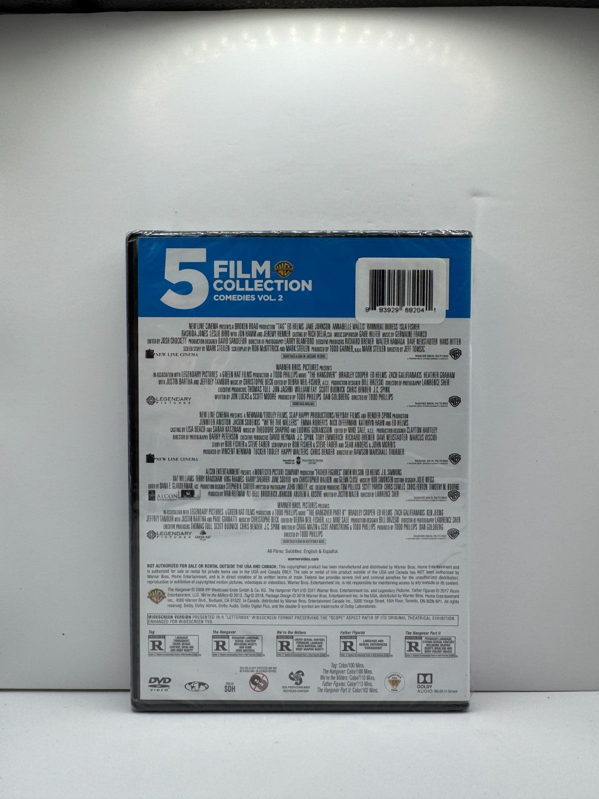 5 Film Collection Comedies Vol 2 (DVD) Movie Collection Sealed