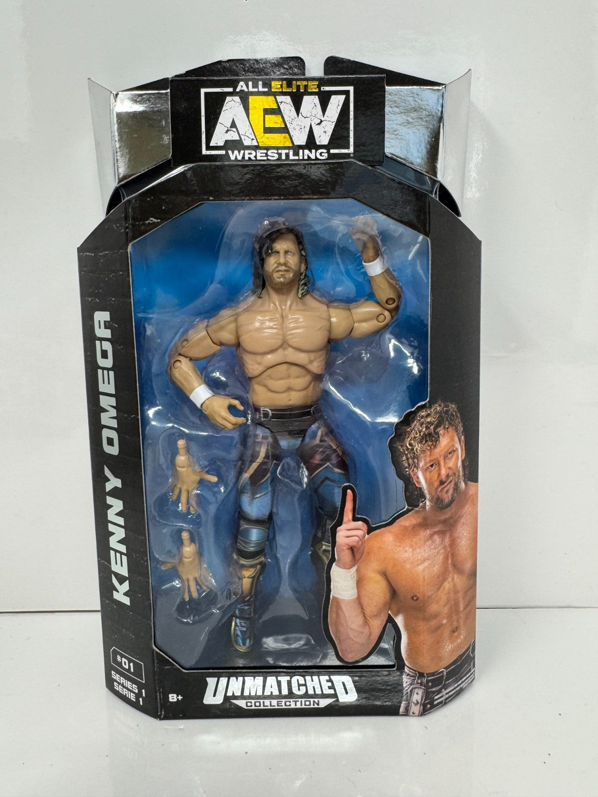 Jazwares AEW Unmatched Series 1 Kenny Omega Action Figure