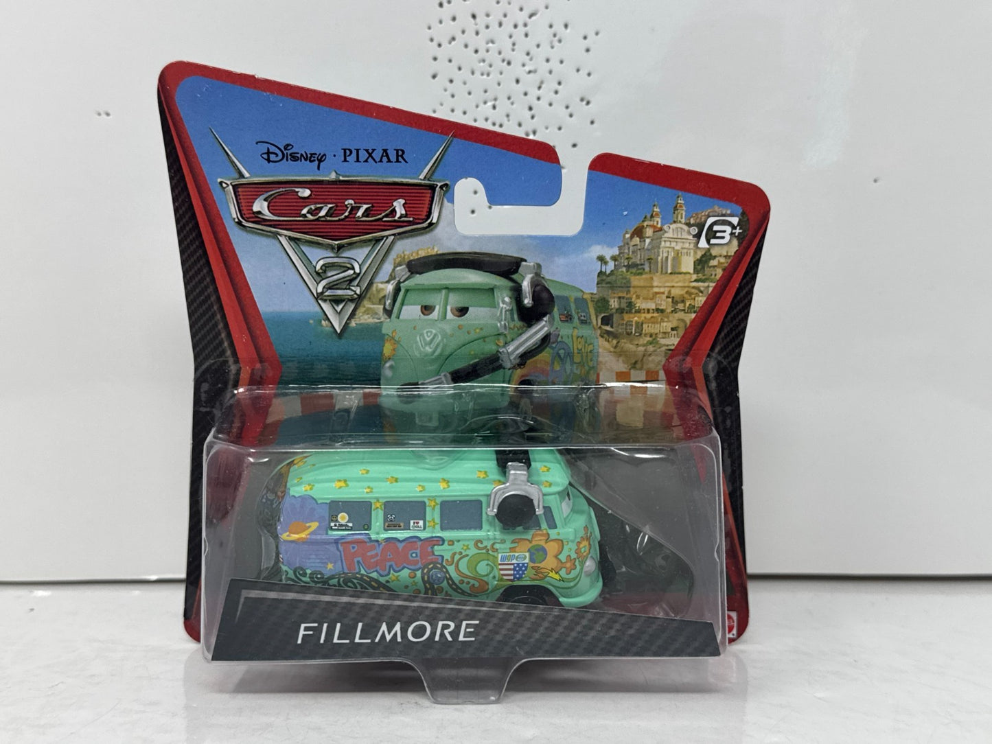 Mattel Disney Pixar Cars 2 Fillmore 1:55 Diecast