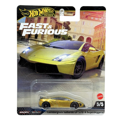 Hot Wheels Premium Fast & Furious Lamborghini Gallardo Superleggera 1:64 Diecast