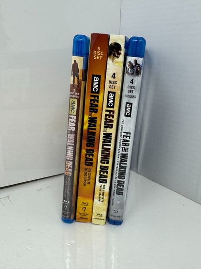 Fear the Walking Dead Seasons 1-4 (Blu-ray) Kim Dickens Horror TV Set