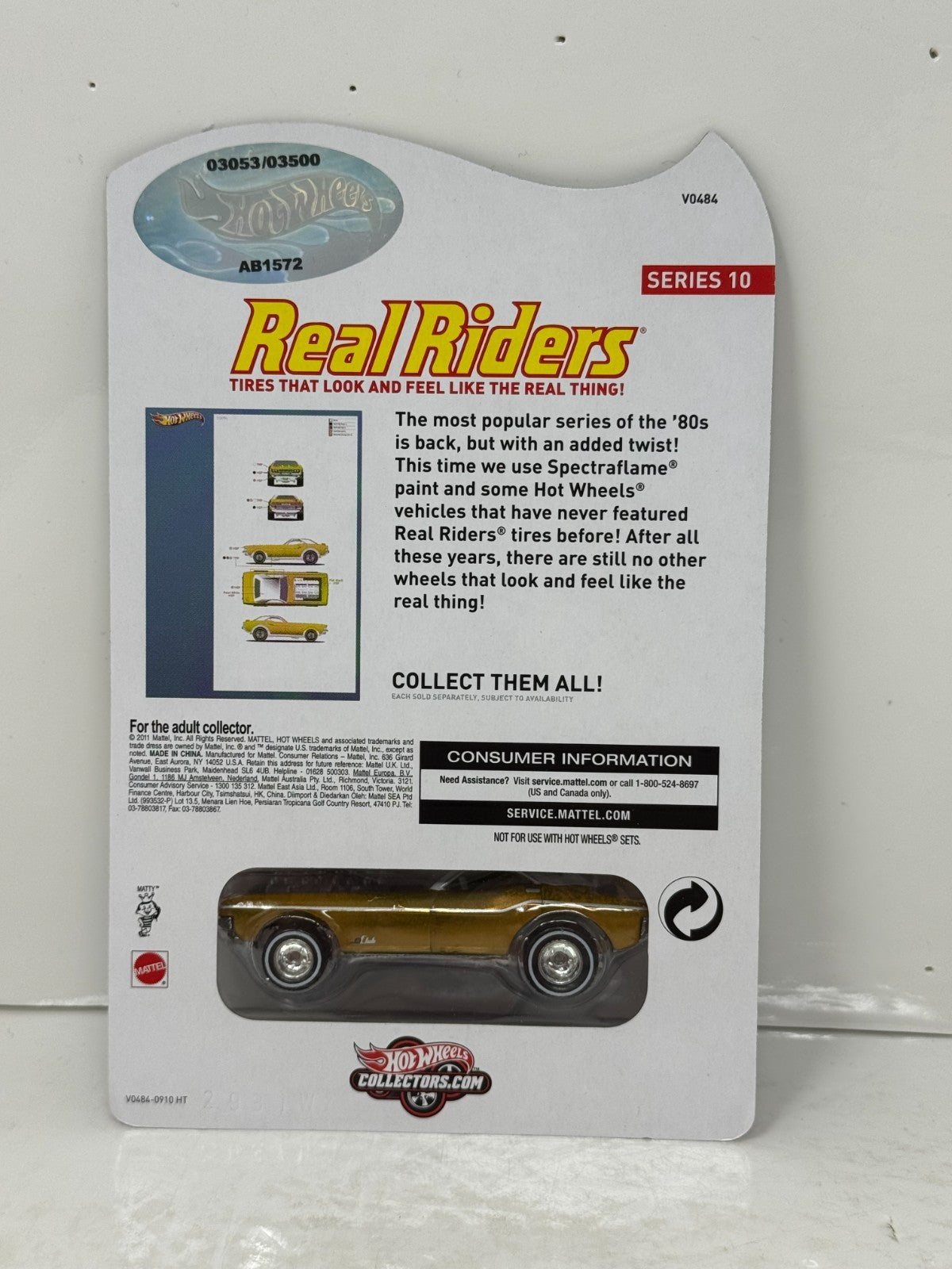 Hot Wheels RLC Redline Club Real Riders Series Show Off 1:64 Diecast