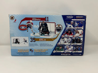 McFarlane NHL Saku Koivu Canadiens vs. Tommy Salo Oilers 2-Pack Figure Set