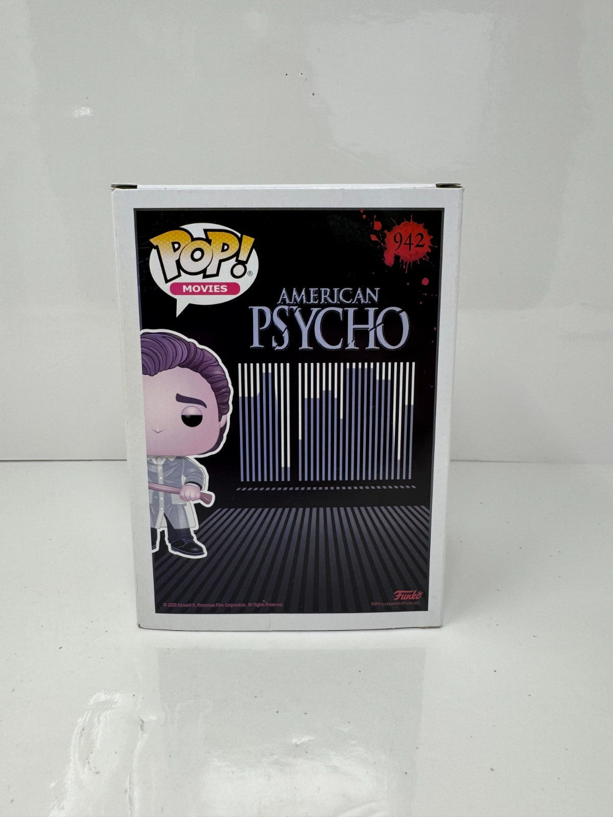 Funko Pop! Movies American Psycho #942 Patrick Bateman Vinyl Figure