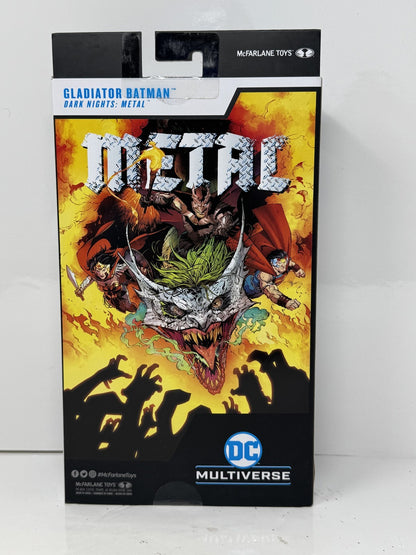 McFarlane DC Multiverse Dark Nights Metal Gladiator Batman Figure