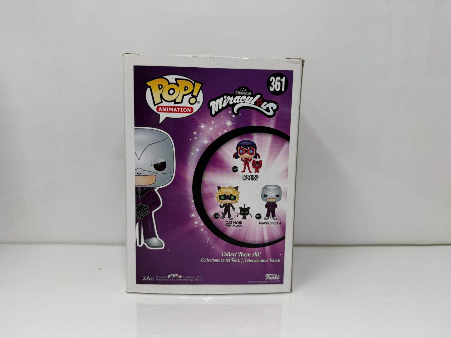 Funko Pop! Animation Miraculous #361 Hawk Moth Vinyl Figure