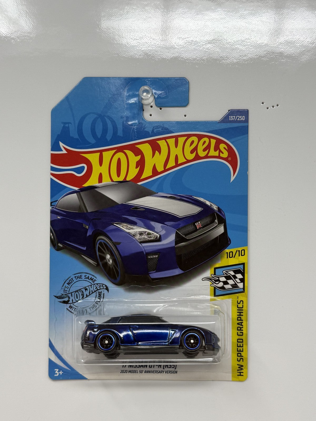 Hot Wheels Super Treasure Hunt 17 Nissan GT-R Speed Graphics 1:64 Diecast STH