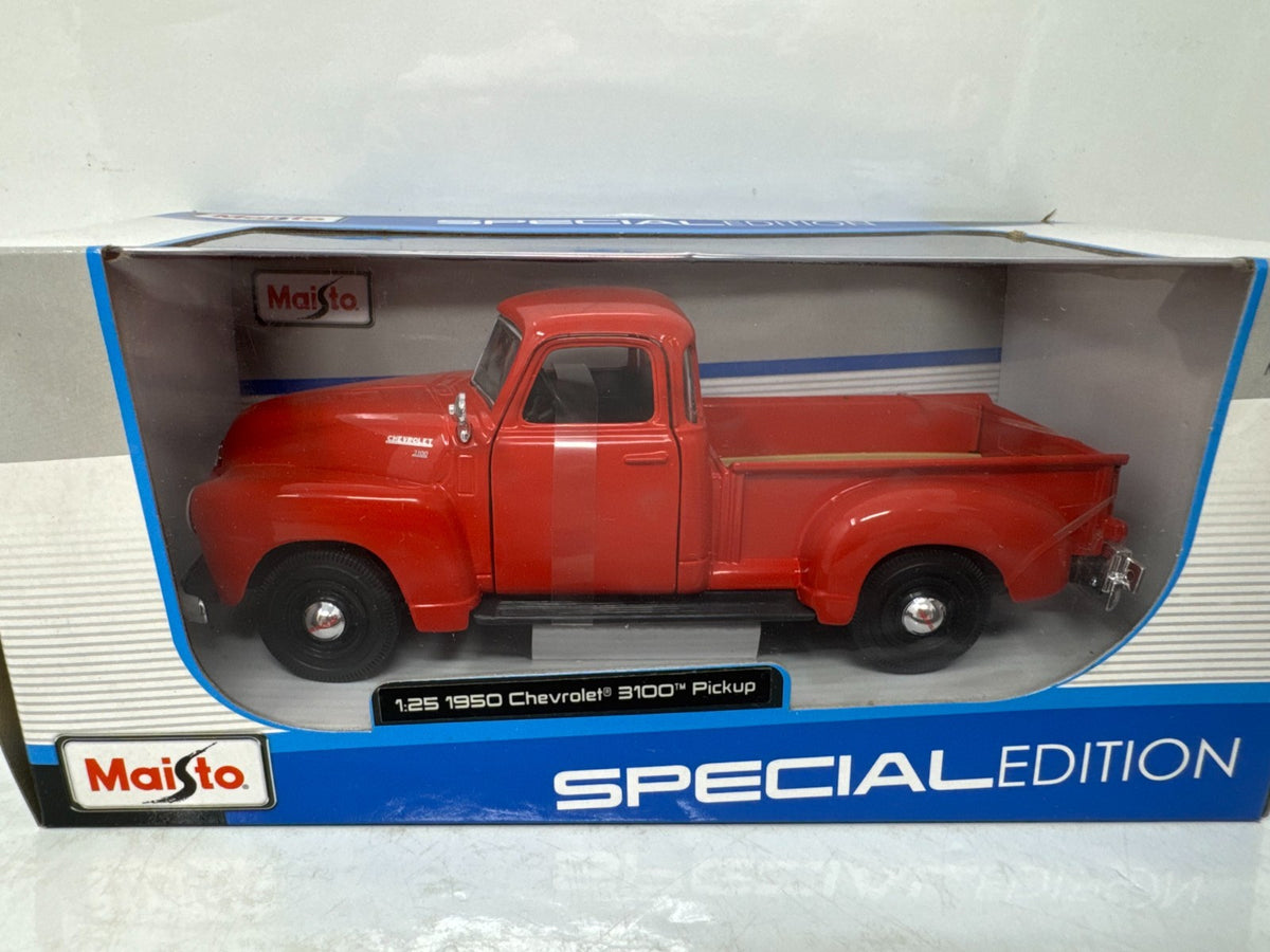 Maisto 1950 Chevrolet 3100 Pickup Special Edition 1:24 Diecast