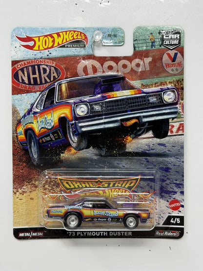 Hot Wheels Premium Drag Strip Demons 1973 Plymouth Duster 1:64 Diecast