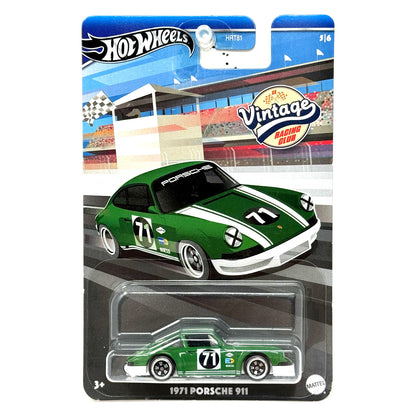 Hot Wheels Vintage Racing Club 1971 Porsche 911 1:64 Diecast