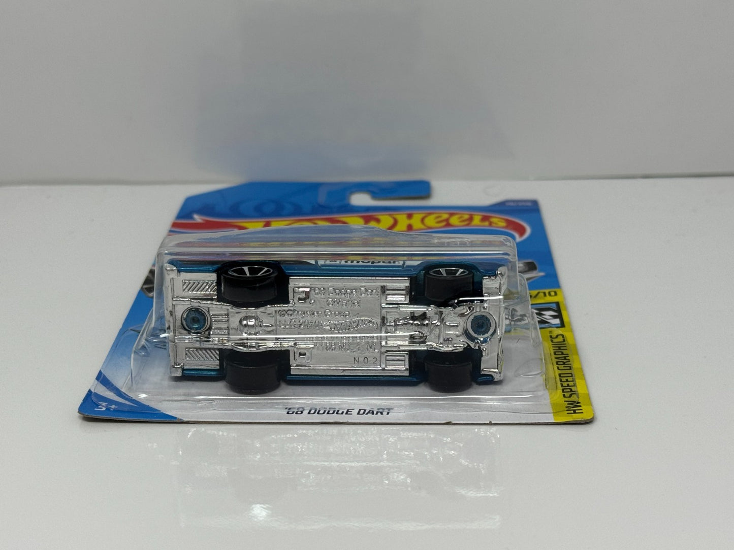 Hot Wheels Speed Graphics 1968 Dodge Dart 1:64 Diecast Blue