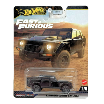 Hot Wheels Premium Fast & Furious Lamborghini LM002 1:64 Diecast