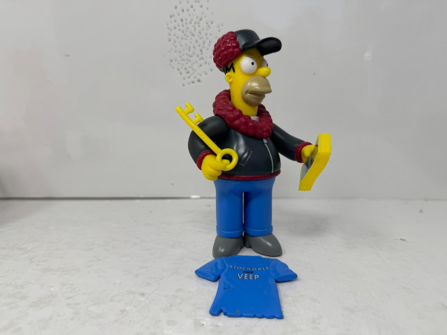 Simpsons World of Springfield Mr. Plow & Plow King Playmates Figures