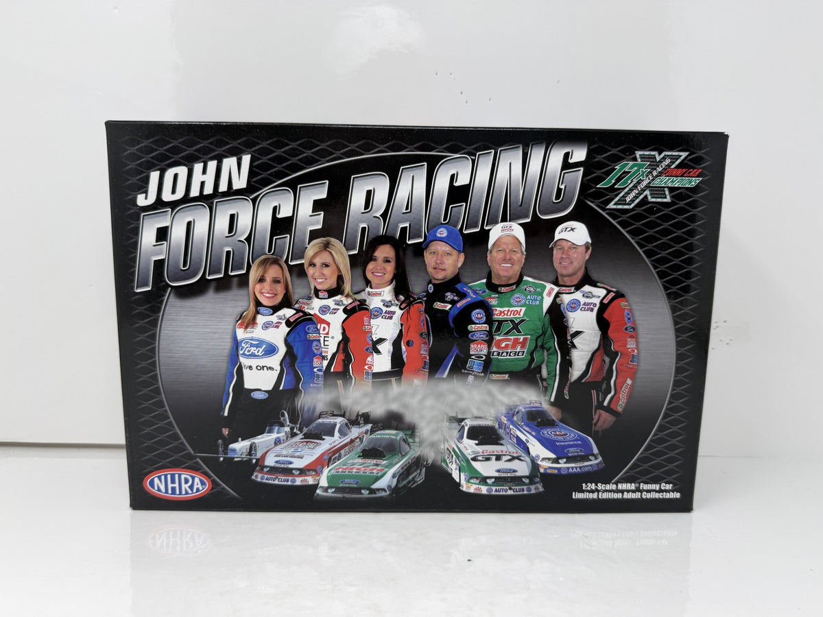 Action NHRA John Force Castrol 2011 Mustang Color Chrome 1 of 600 1:24 Diecast