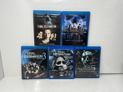 Final Destination 1-5 Complete Blu-ray Horror Movie Collection Set