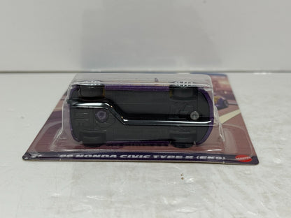 Hot Wheels Silver Series Compact Kings 1999 Honda Civic Type R EK9 1:64 Diecast