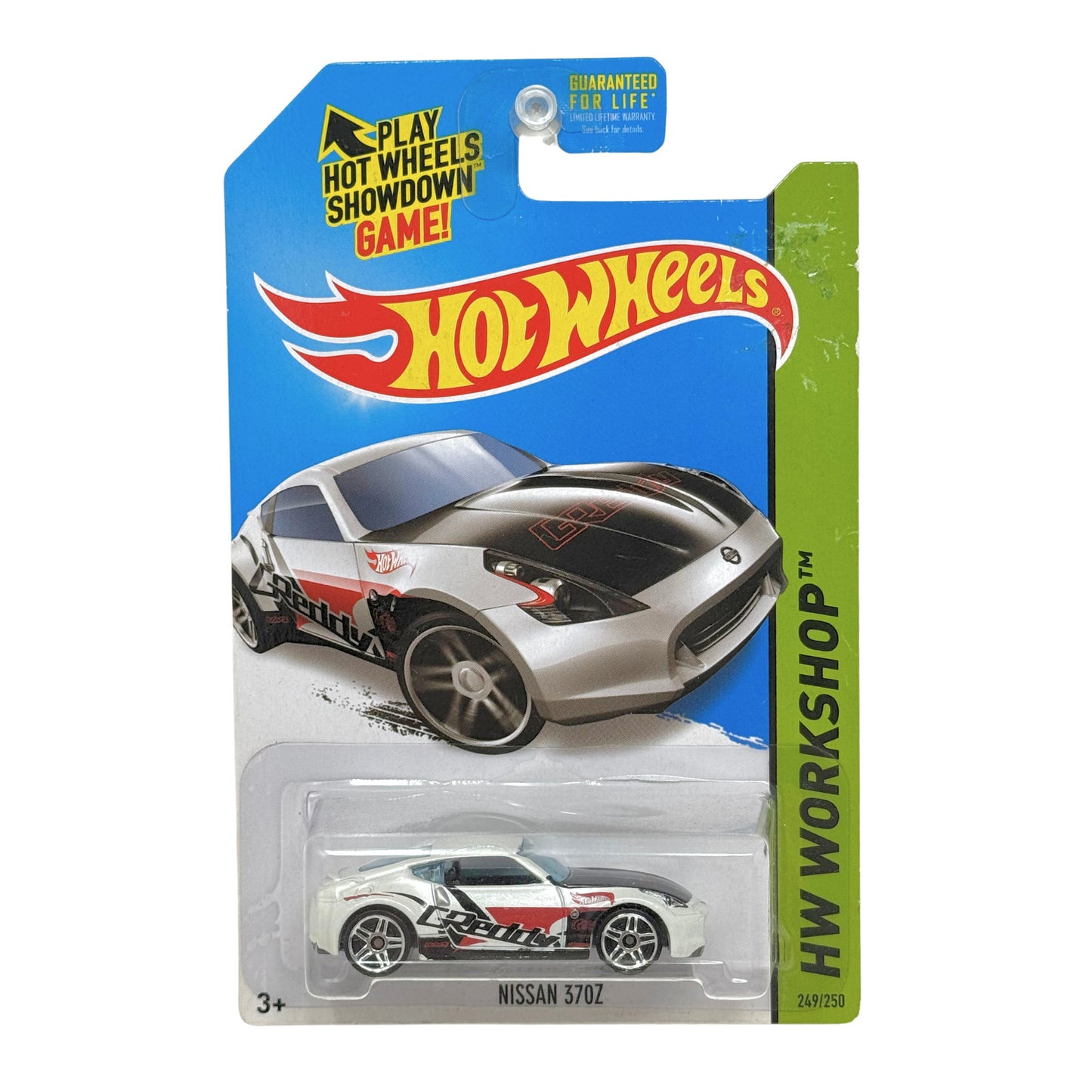 Hot Wheels Workshop Nissan 370Z 1:64 Diecast White