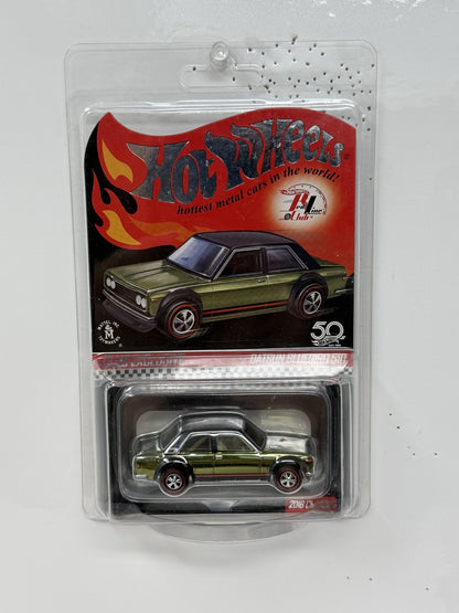 Hot Wheels RLC Red Line Club Datsun Bluebird 510 Club Exclusive 1:64 Diecast