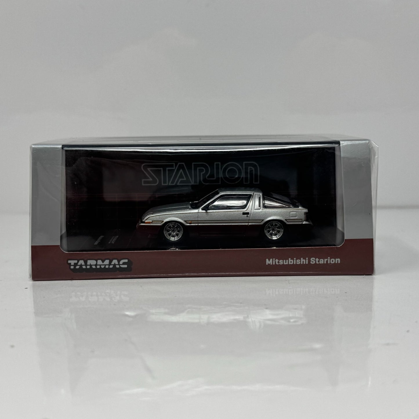 Tarmac Works Mitsubishi Starion Silver 1:64 Diecast