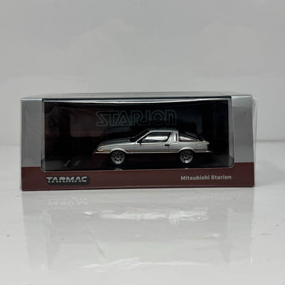 Tarmac Works Mitsubishi Starion Silver 1:64 Diecast