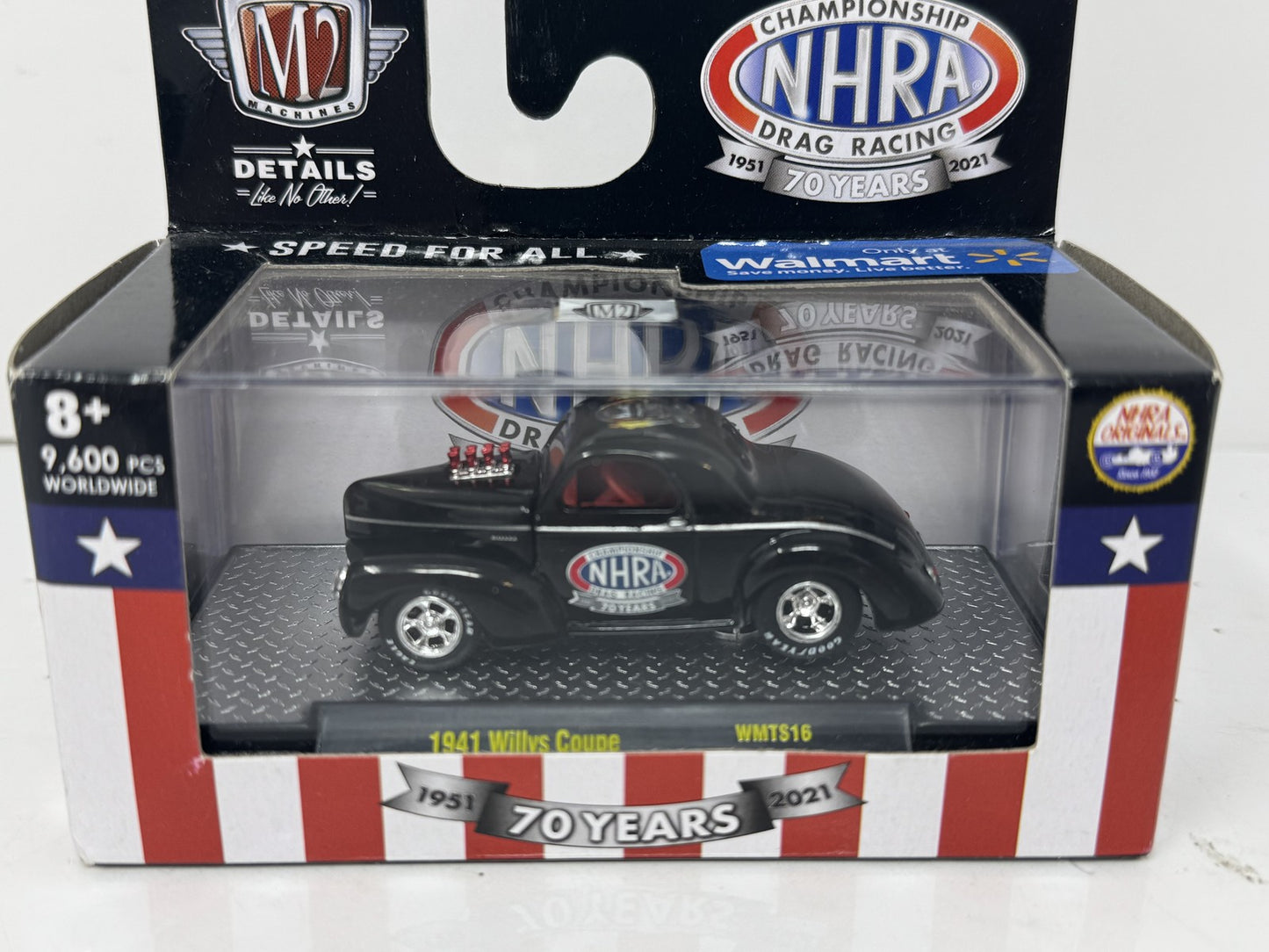 M2 Machines NHRA Originals 1941 Willys Coupe 1:64 Diecast