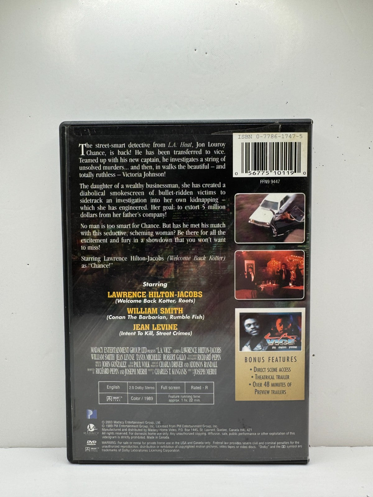 L.A. Vice (DVD) Crime