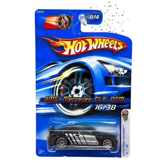 Hot Wheels Faster Than Ever 2006 AMG Mercedes CLK DTM 1:64 Diecast Black Silver