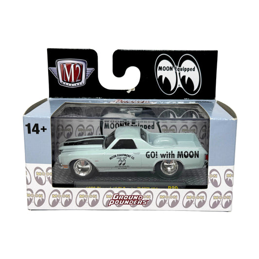 M2 Machines Mooneyes 1970 Chevrolet El Camino SS 454 1:64 Diecast