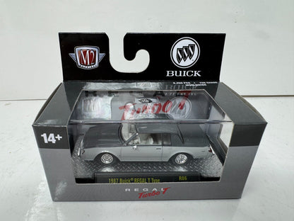 M2 Machines Regal Turbo T Buick 1987 Buick Regal T Type 1:64 Diecast