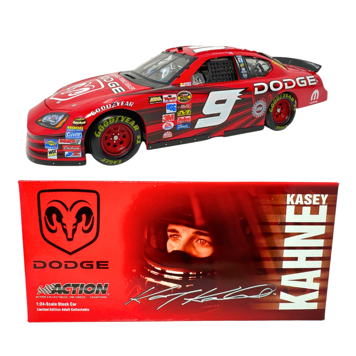 Action NASCAR Kasey Kahne #9 Dodge Dealers 2005 Dodge Charger 1:24 Diecast
