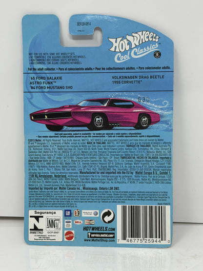 Hot Wheels Cool Classics 1984 Ford Mustang SVO 1:64 Diecast Gray