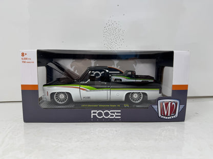 M2 Machines Foose Design 1973 Chevrolet Cheyenne Super 10 1:24 & 1:64 Diecast