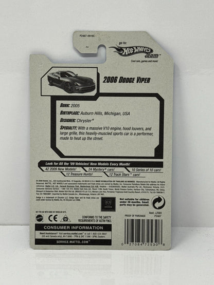 Hot Wheels Dream Garage 2006 Dodge Viper 1:64 Diecast Factory Sealed