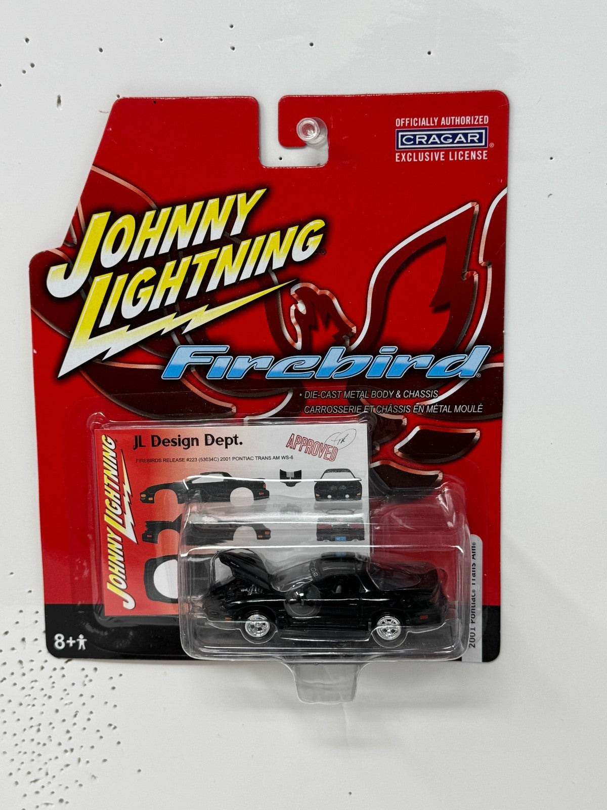Johnny Lightning Firebird 2001 Pontiac Trans Am 1:64 Diecast
