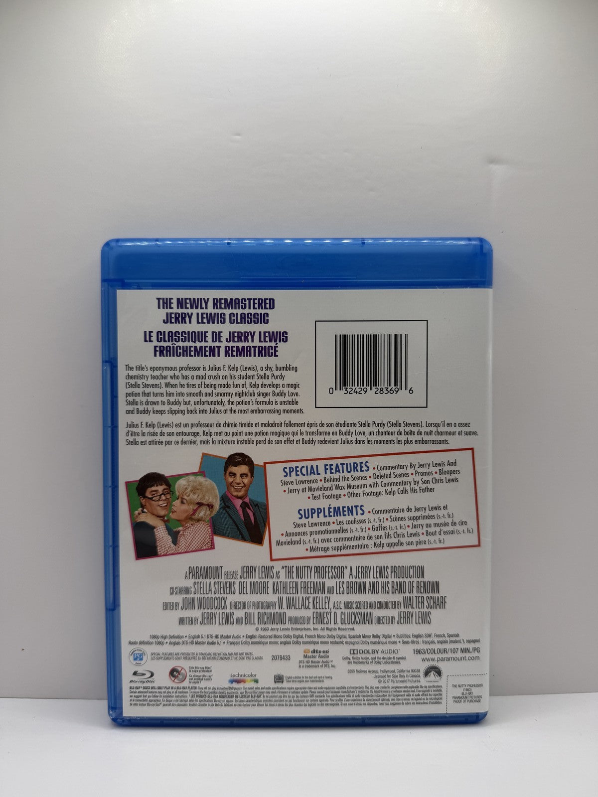 The Nutty Professor (Blu-ray) Jerry Lewis Comedy