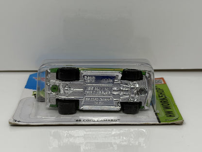 Hot Wheels HW Workshop 1968 COPO Camaro 1:64 Diecast Green Short Card